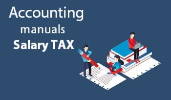 Accounting manuals salary tax